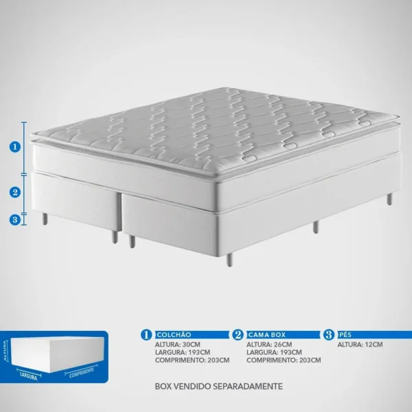 Colchão King Probel Máximus Plus - Imagem 9