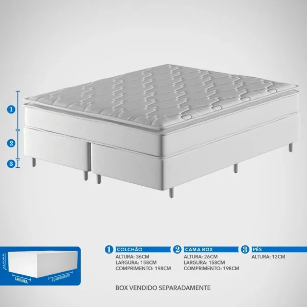 Colchão Queen Probel Luxury - Imagem 9